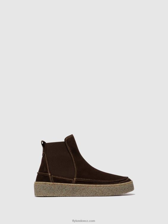 mocca Fly London muži chelsea kotníkové boty roop541 2HX4R801