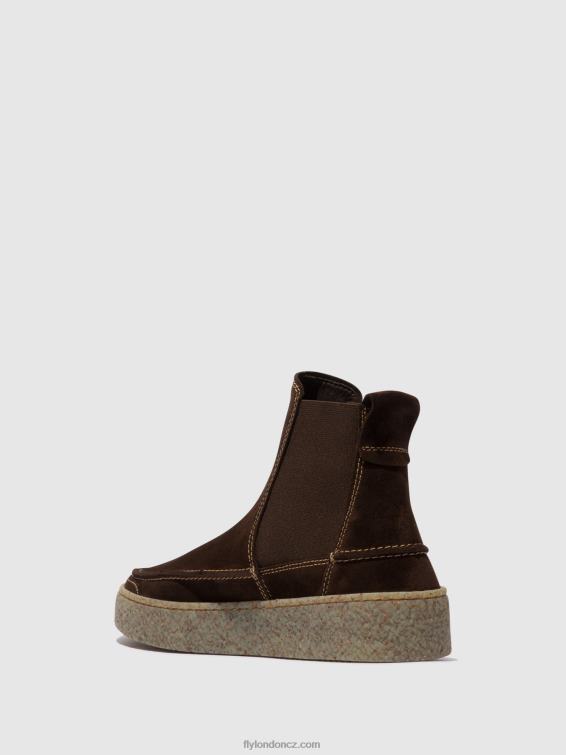 mocca Fly London muži chelsea kotníkové boty roop541 2HX4R801