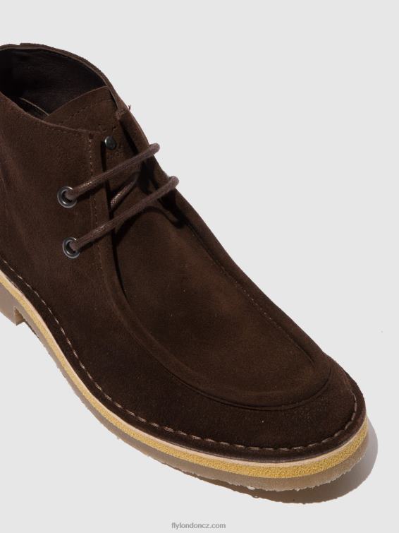 olejnatá (rostlinná) mocca Fly London muži šněrovací kotníkové boty rodo076 2HX4R810