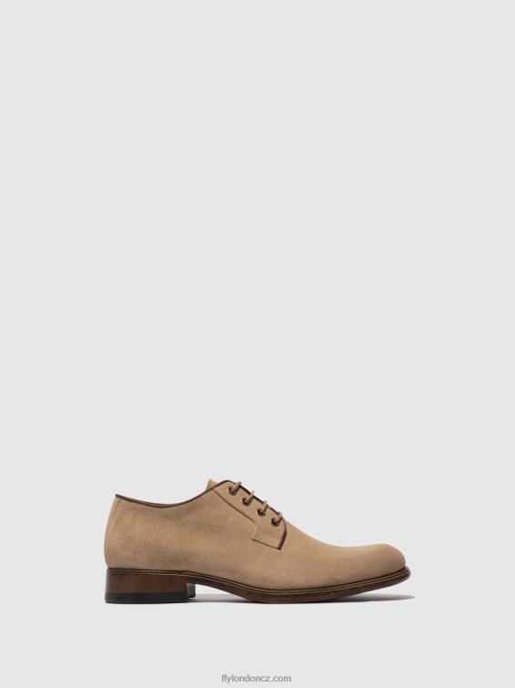 béžový Fly London muži šněrovací boty maso957 2HX4R821