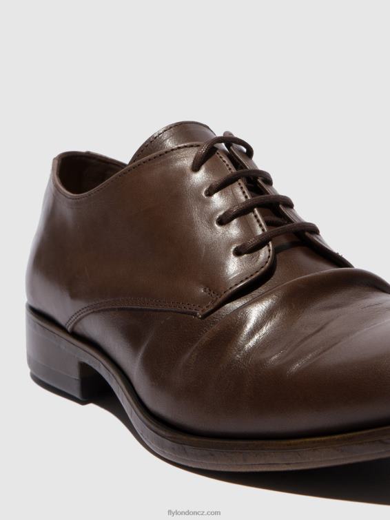 eko mocca Fly London muži šněrovací boty maska576 2HX4R832