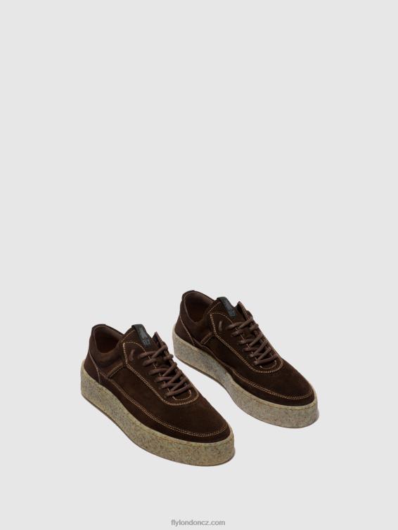 mocca Fly London muži šněrovací boty ruko589 2HX4R819