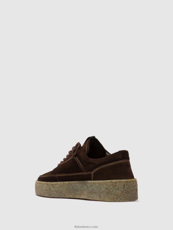 mocca Fly London muži šněrovací boty ruko589 2HX4R819