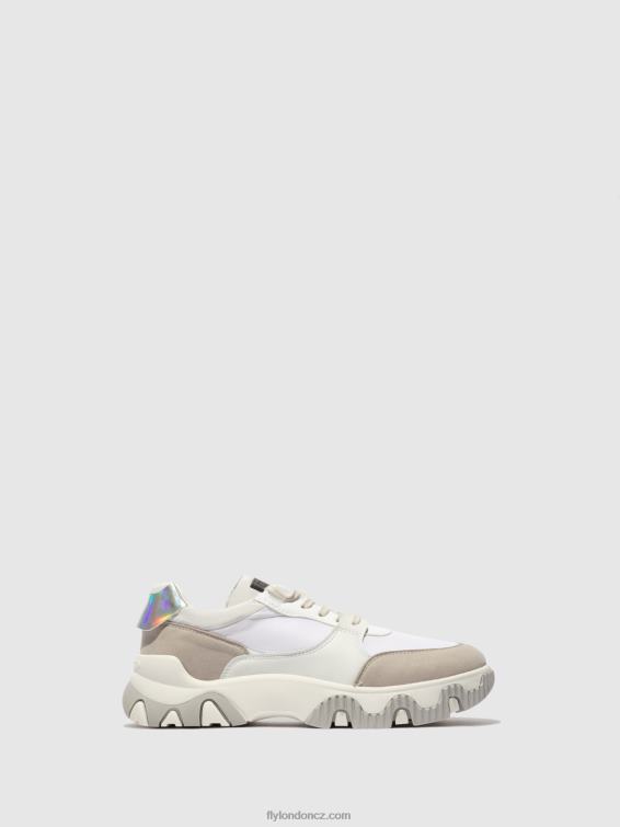 multi offwhite Fly London muži šněrovací tenisky fyne748 2HX4R842