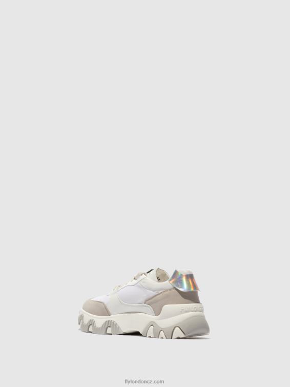 multi offwhite Fly London muži šněrovací tenisky fyne748 2HX4R842