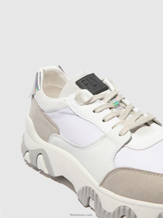 multi offwhite Fly London muži šněrovací tenisky fyne748 2HX4R842