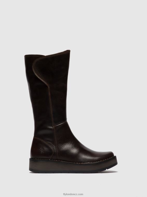 koberec dk. hnědý Fly London ženy boty na zip rhea042 2HX4R341