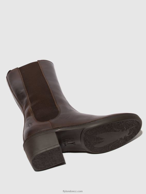 nevím. hnědý Fly London ženy boty na zip mada081 2HX4R303