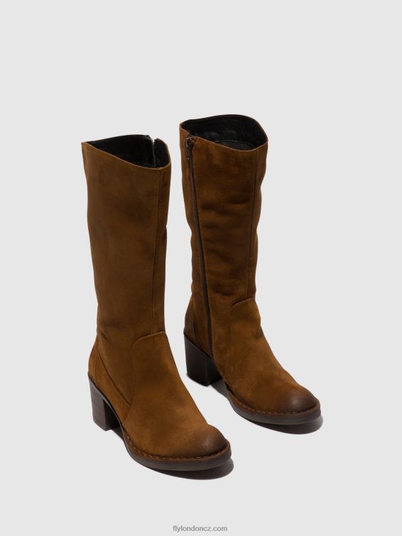 velbloud Fly London ženy boty na zip balo096 2HX4R305
