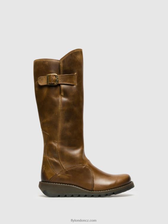 velbloud Fly London ženy boty na zip mol 2 2HX4R352