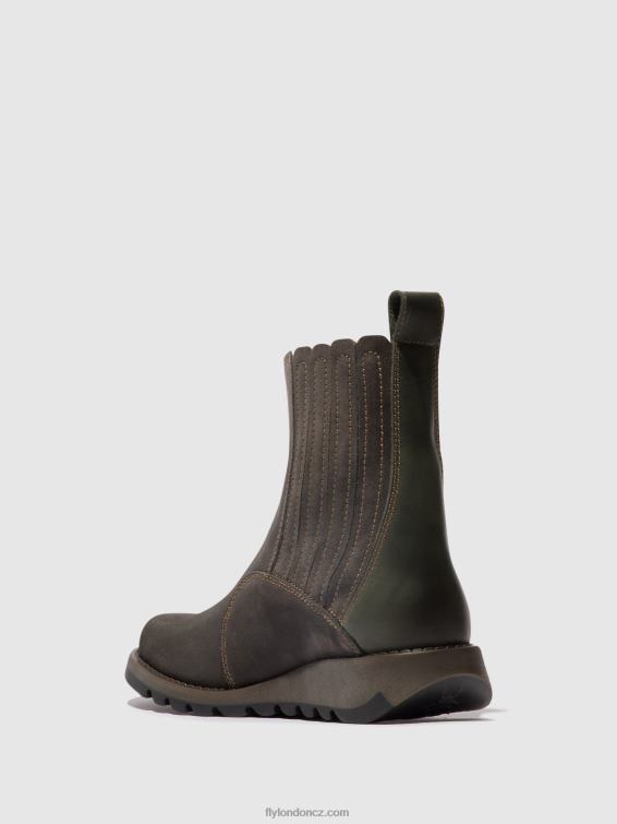 diesel Fly London ženy kotníkové boty na zip suzy899 2HX4R40