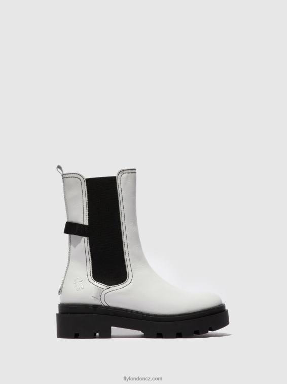 napa bílá Fly London ženy chelsea boots judy819 2HX4R332