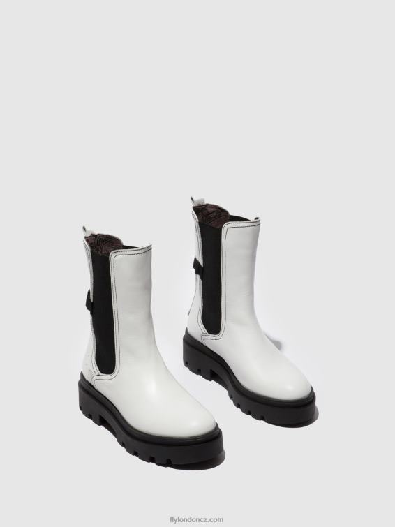 napa bílá Fly London ženy chelsea boots judy819 2HX4R332