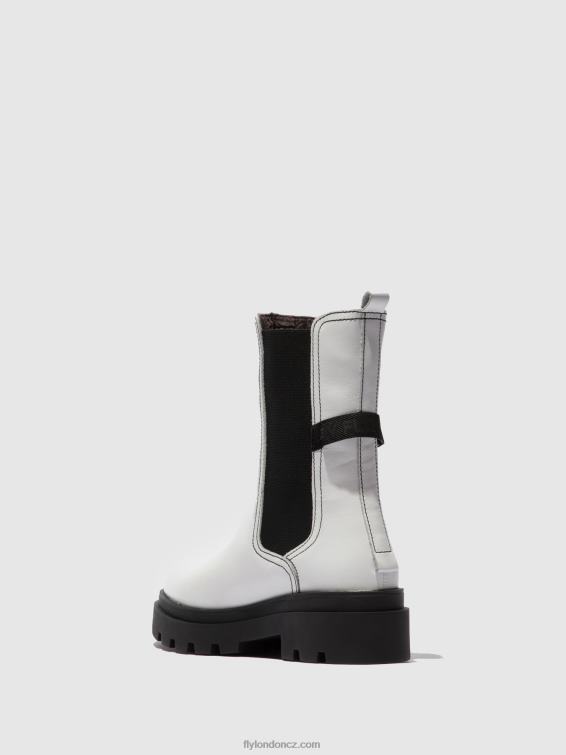 napa bílá Fly London ženy chelsea boots judy819 2HX4R332