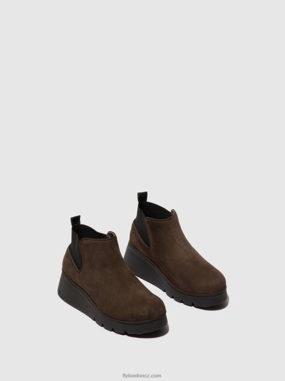 nevím. taupe Fly London ženy elastické kotníkové boty pada403 2HX4R112