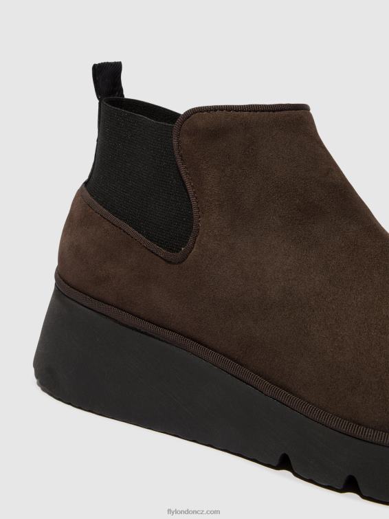 nevím. taupe Fly London ženy elastické kotníkové boty pada403 2HX4R112