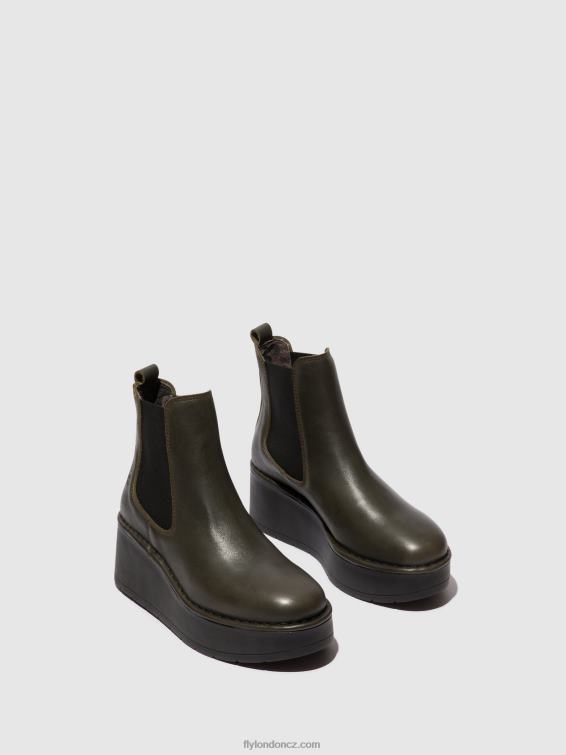 nevím. zelená Fly London ženy chelsea kotníkové boty hama238 2HX4R139