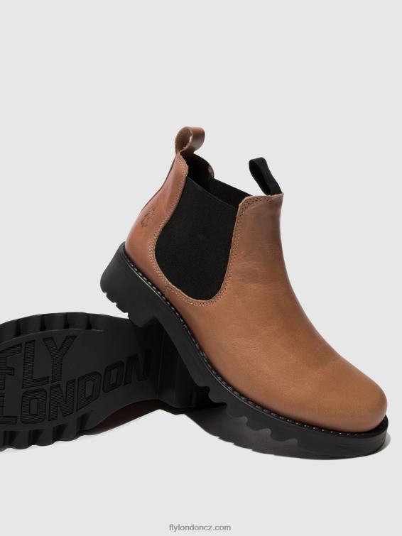 růže (černá podrážka) Fly London ženy chelsea kotníkové boty rika894 2HX4R121