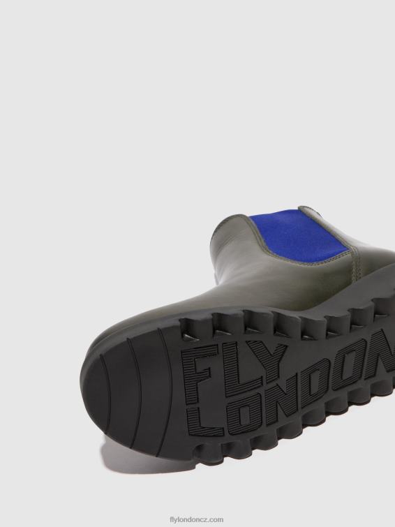 salv diesel (modrá elastická) Fly London ženy chelsea kotníkové boty 2HX4R118