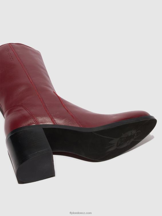 víno Fly London ženy kotníkové boty na zip asta914 2HX4R75