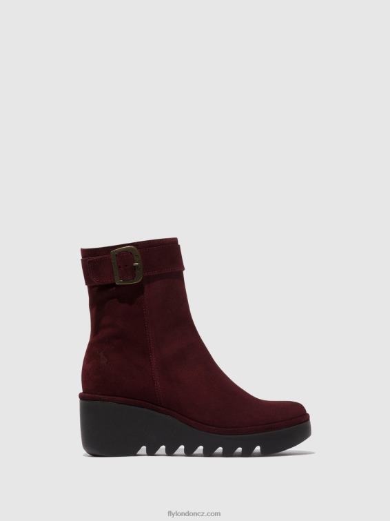 víno Fly London ženy kotníkové boty na zip bepp396 2HX4R62