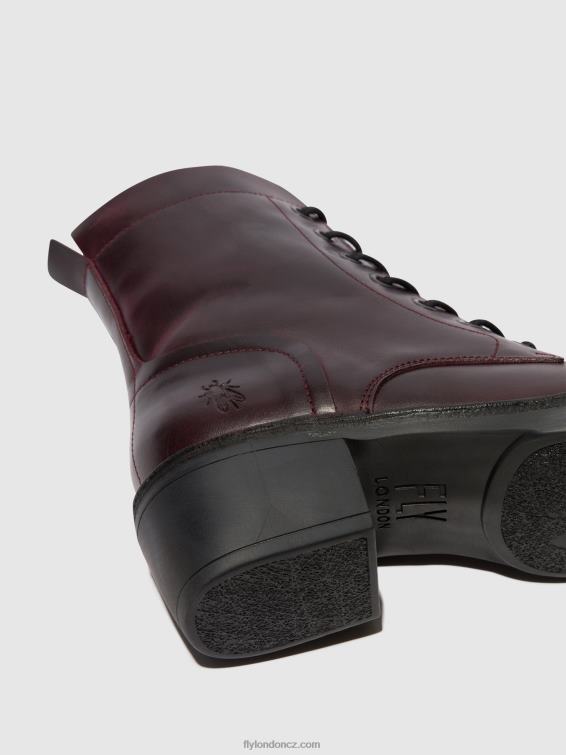 víno Fly London ženy šněrovací kotníkové boty milu044 2HX4R100