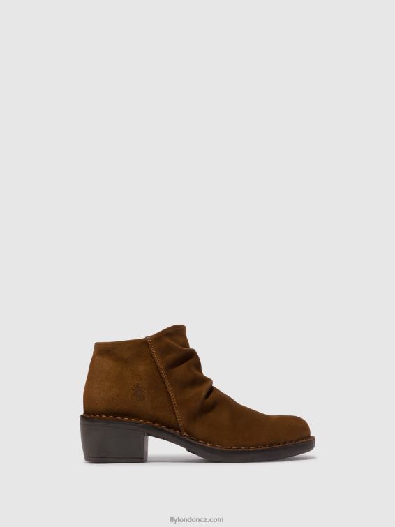 velbloud Fly London ženy kotníkové boty na zip merk093 2HX4R55