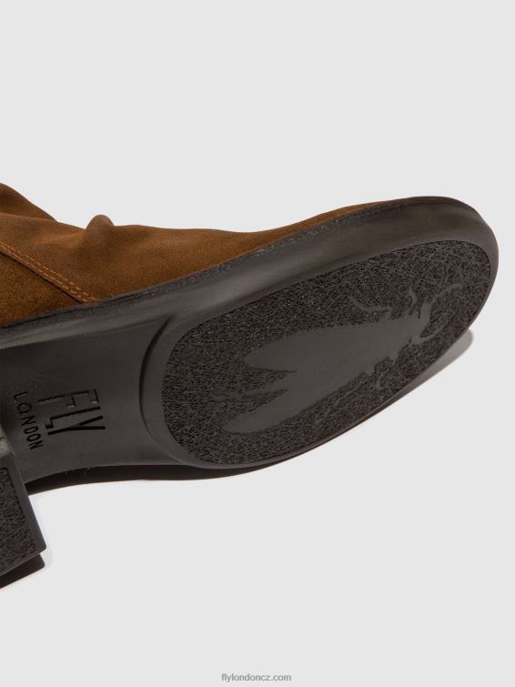 velbloud Fly London ženy kotníkové boty na zip merk093 2HX4R55