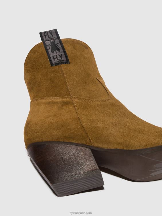 velbloud Fly London ženy kotníkové boty na zip tabb905 2HX4R32