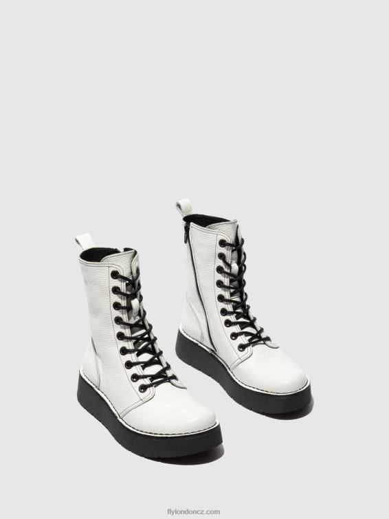 rio white (black st) Fly London ženy šněrovací boty rami043 2HX4R321