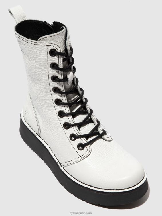 rio white (black st) Fly London ženy šněrovací boty rami043 2HX4R321