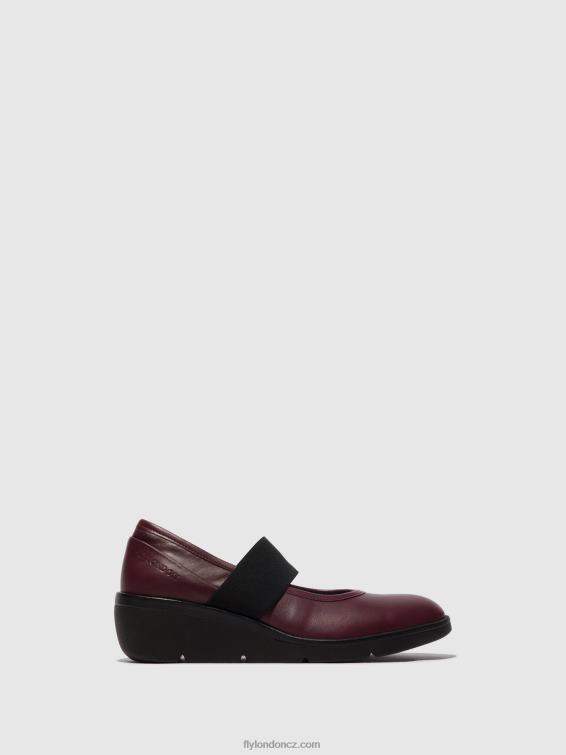 bordeaux Fly London ženy elastické boty nara547 2HX4R686