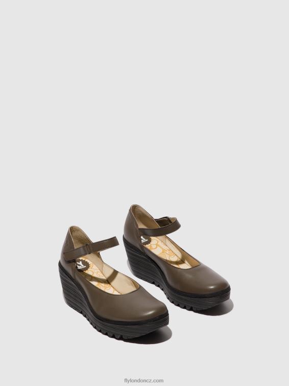 nevím. taupe Fly London ženy boty mary jane yawo345 2HX4R668