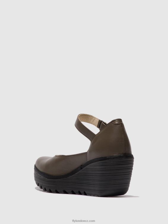 nevím. taupe Fly London ženy boty mary jane yawo345 2HX4R668