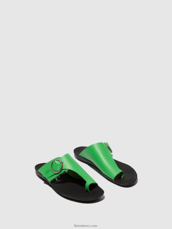 avokádo Fly London ženy mules s otevřenou špičkou mica758 2HX4R369