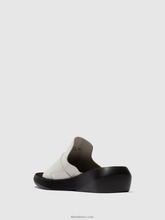 špinavě bílá Fly London ženy spona mules beyd925 2HX4R380