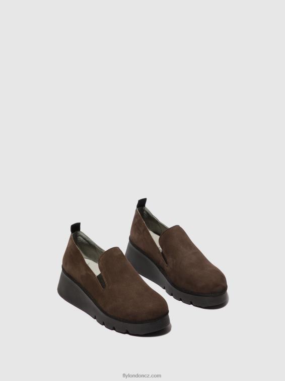nevím. taupe Fly London ženy nazouvací boty pece406 2HX4R667