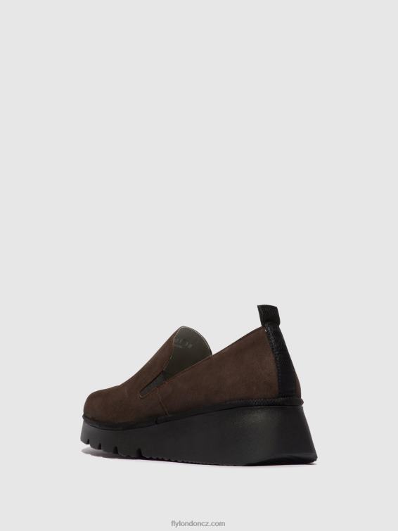 nevím. taupe Fly London ženy nazouvací boty pece406 2HX4R667