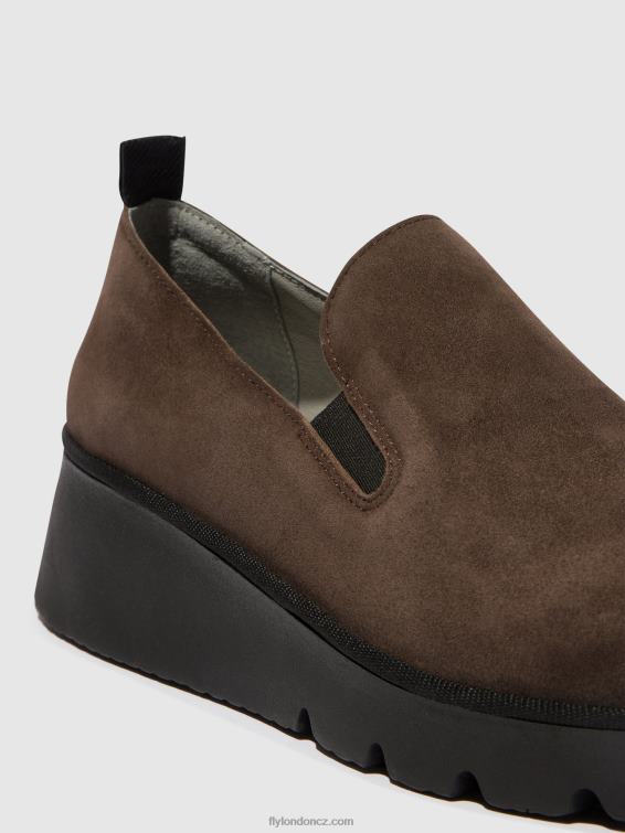 nevím. taupe Fly London ženy nazouvací boty pece406 2HX4R667