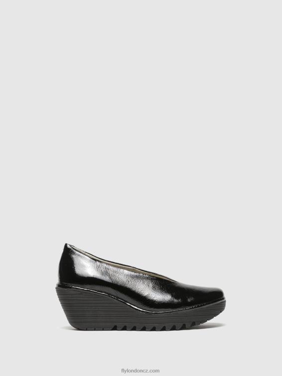 Černá Fly London ženy klasické lodičky boty yaz luxor 2HX4R697
