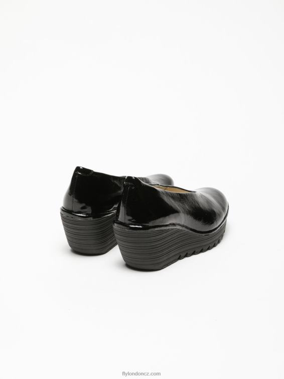 Černá Fly London ženy klasické lodičky boty yaz luxor 2HX4R697