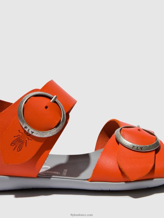 korál Fly London ženy sandály se sponou masa757 2HX4R563
