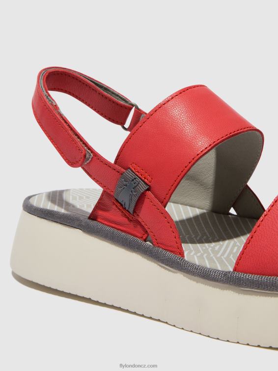 malina Fly London ženy sling-back sandály cura318 2HX4R462