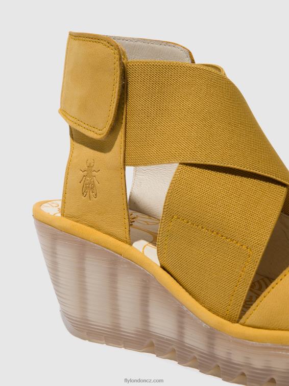 čmelák Fly London ženy crossover sandály yuba385 2HX4R562