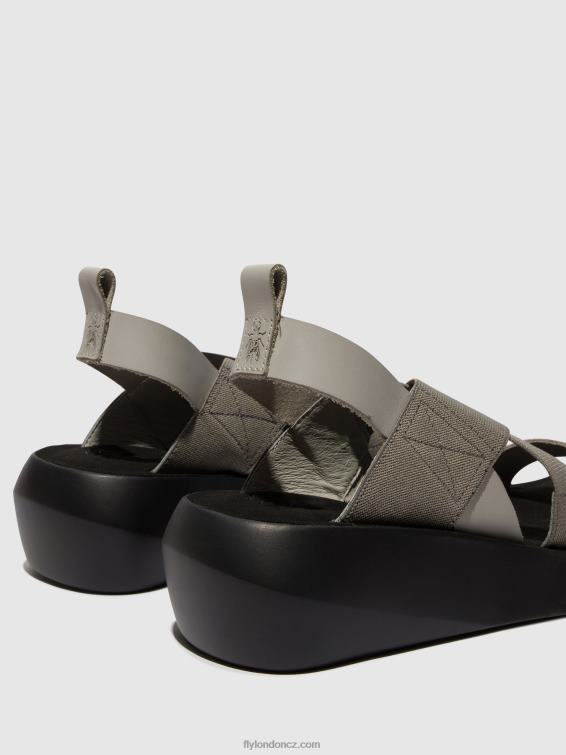 mrak Fly London ženy crossover sandály baji848 2HX4R491