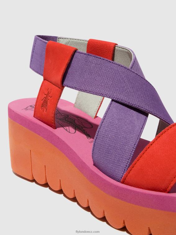 pomeranč (viola) Fly London ženy sandály na záda yabi922 2HX4R442