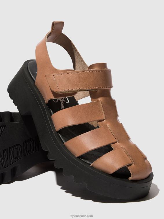 růže Fly London ženy páskové sandály maie850 2HX4R535