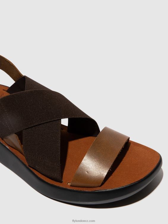 velbloud Fly London ženy crossover sandály baji848 2HX4R594