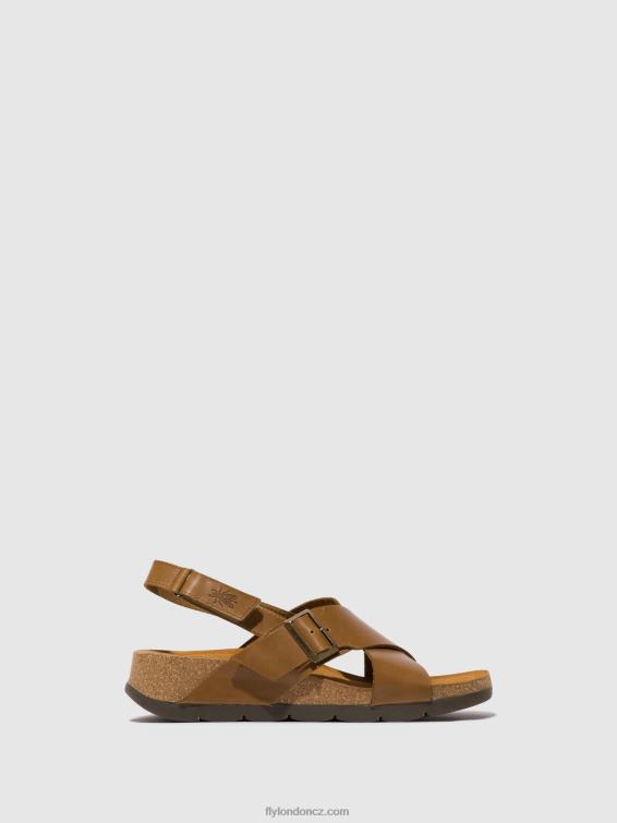 velbloud Fly London ženy crossover sandály chlo852 2HX4R488