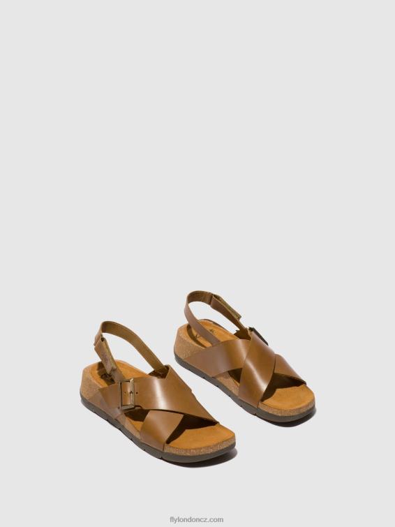velbloud Fly London ženy crossover sandály chlo852 2HX4R488